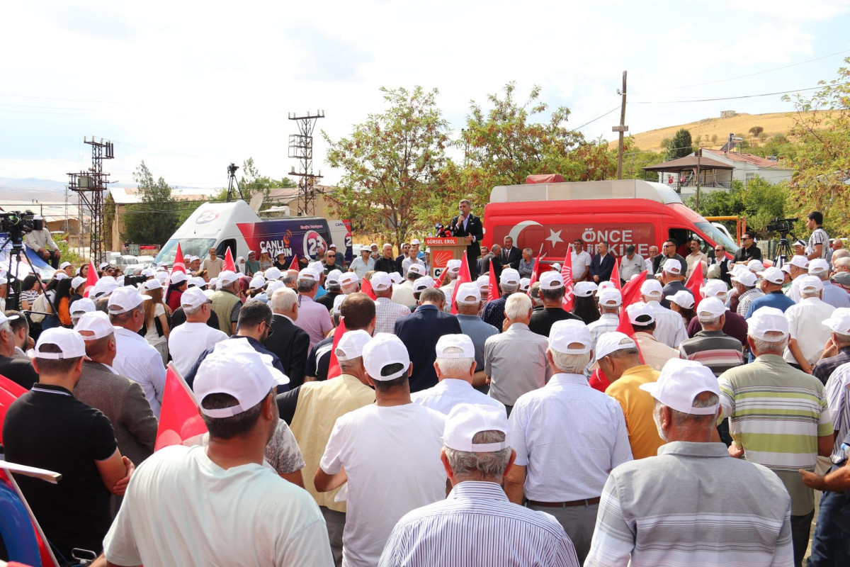 CHP, Elazığ’da Çiftçilerin Sorunlarını Dinledi 